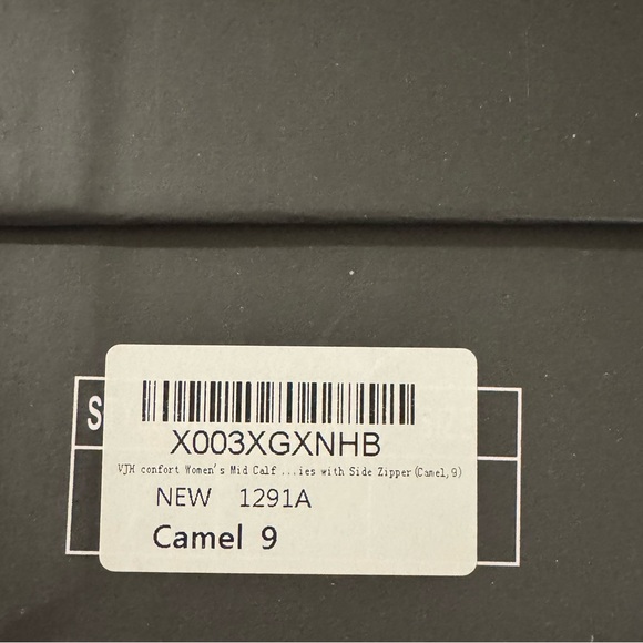 VJH confort Women's Mid Calf Boots, Comfort Buckle Slouchy Booties w/Side Zipper - Picture 9 of 13